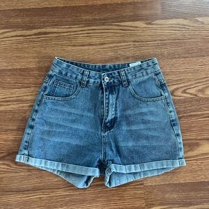 Denim Mom Shorts
